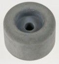 Gummi Türpuffer grau 40 mm Durchmesser, 25 mm hoch 
