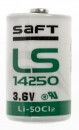 Saft Lithium Batterie LS14250, 3,6 V, 1200 mAh, 1/2 AA 