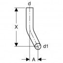 Geberit Spülrohrbogen 118.118.11.1 90 Grad, 18 cm rechts gekröpft, weiss 