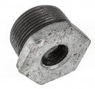 Temperguss verz. Reduzierstück # 241, 1 1/4 x 1/2', Aussen/Innengewinde