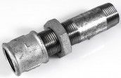 Temperguss verz. Langgewinde # 5 b, 3/4" 