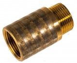 VIEGA Hahnverlängerung 3/4' x 40 mm 355050, Mod. Nr. 3525, Rotguss blank 