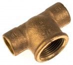 VIEGA Lötfitting T Stück 94130G 18x3/4' 157999, Lötanschl. Abgang Rp Innengew.
