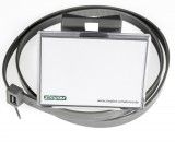 SIMPLEX Schilderhalter Quick 200, F55022 Kunstoff grau mit Schnellverschlussband 