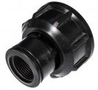 Kunstoff Adapter Überwurf f. Quetschk. DN 32 x 3/4' Innengewinde