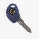 BÖRKEY Autoschlüssel 137500T410 mit Transponder TK5, FIAT, Profil AB, N, V, 