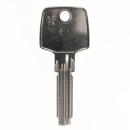 ABUS Zylinderschlüssel Extra Classe EC 750, 850, Serie 00001-168000, DX6 
