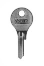 Schlüssel zu DOM Möbelzylinderschloss Profil FG, L, 2D, 5A 