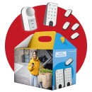 Burg Wächter ENTRYactive big family pack bestehend aus secu entry Motorschloss