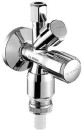 Schell Kombi Eckventil COMFORT 1/2" 035490699, chrom, mit Rohrbelüfter, 