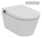 Ideal Standard Wandtiefspül-WC mit Sitz i.life E, K875501, ohne Spülrand mit 