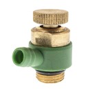 Entleerungsventil delphisXpert DN8 1/4" selbstdichtend mit O-Ring, Messing 