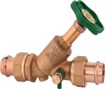 delphisXpert Freistromventil 22 mm DN 20 mit nichtsteigender Spindel, Entleerung, 
