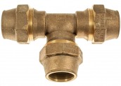 VIEGA Maxiplex T-Stück 9051, 277932, 50x50x50 mm, alle 3 Seiten zum klemmen 