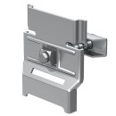 WEMEFA Klemmhalter für Röhrenradiatoren 10-555, mit versetzter Aufnahmekante, 