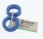 Geka® plus Hochleistungs Formdichtringe 2 Stück, 300K für Trinkwasser EPDM blau, 