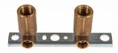 VIEGA Montageeinheit Gemini 117740 15 x 1/2" bestehend aus 2 Rotguss Winkel