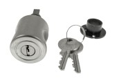 JUNIE Olive 3551 18102 mit 2 Schlüsseln, 30 mm Durchmesser, 18 mm Bohrung, 