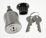 JUNIE Olive 3551 24102 mit 2 Schlüsseln, 30 mm Durchmesser, 24 mm Bohrung, 