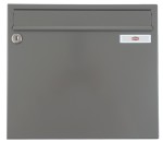 RENZ Briefkastentüre 81-1-22072 370x330 ALU-Klappe 335x33, RAL9007 Graualuminium 