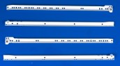 MEPLA Schubladenauszug 2040/550 mm weiß für aufliegende Montage, 820.400.55.0074 