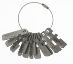 FUHR Rahmenlehre 13 mm Achse, VLD810-092 zur Profilerkennung von Kunstoffprofilen 