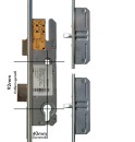 KFV Mehrfachverriegelung AS 2300-P6 92 mm Entf., 40 mm Dorn, 24x6 mm U-Stulp 