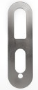 IKON Stahl Unterlage für Kurschild Kernziehschutzbeschlag, S421-22613,FB=F2 
