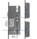 KFV Mehrfachverriegelung AS 2300-F, 92mm Entfernung, 80 mm Dorn, Flachstulp 20x3 