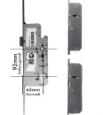 KFV Mehrfachverriegelung EP930E, 92 mm Entfernung, 65 mm Dorn, Flachstulp 16 mm