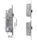 ESCO Mehrfachverriegelung 22-718661 systeQ-M-SL-ESC-1, 92mm Entferung, 45mm 