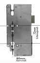 KFV Ersatz Hauptschloss HS8772, 72 mm Entfernung, 80 mm Dorn, 8 mm Nuss, 