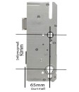 KFV Reparatur Hauptpschloss 8250 92 mm Entfernung, 65 mm Dorn, 10 mm Nuss 