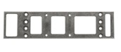 BKS Montageplatte silber zu OTS 430/633 K-16547-00-0-1, mit DIN Lochbild 