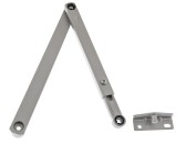 BKS Normalgestänge zu OTS 536 silbergarbig, K-17922-04-0-1 