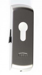 KESO KEKgenie Abdeckung 40 mm PZ gelocht, G.705.01.02.02, vernickelt 