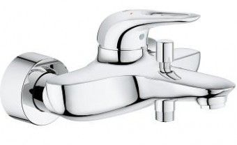 GROHE EUROSTYLE Wannenfüll- und Brause- einhebelmischer, 33591003, chrom, DN 15 