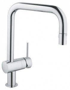 GROHE SPT. Einhebelmischer Minta 32322000, chrom, mit herausziehbarer 