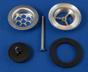 ASW Uni Ablaufventil 1 1/4" 100016 mit Stopfen geprüft nach DIN 19545 + EN 274 