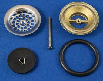 VIEGA Ablaufventil 103385 1 1/2" x 80 mm, mit Stopfen 