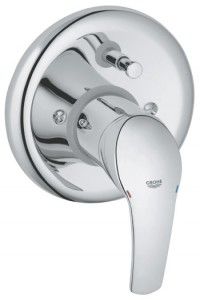 GROHE EUROSMART 19450000 UP Fertigset Wannen-füll- und Brauseeinhebelmischer 