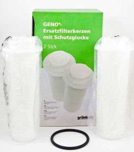 Grünbeck Filterkerzen zu Feinfilter Gr. 2, 1 1/4-1 1/2' 103002, 2 er Pack 
