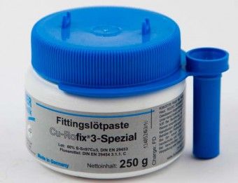 FELDER Fittingslötpaste Cu-Rofix®3 Spezial, Dose a 250 gramm 