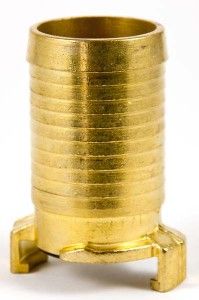 Geka® Plus Schlauchstück 1 1/2", 40107 Messing, für Schlauch Lochweite 38 mm 
