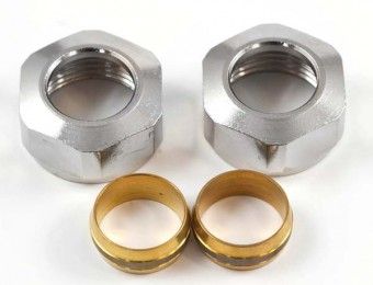 SIMPLEX Klemmverschraubung SX Set A11, F11174, 18x1 mm x G 3/4" I Eurokonus, 