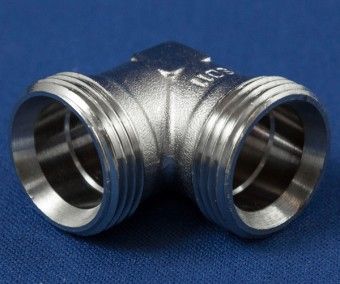 SIMPLEX Kupplungswinkel 3/4"AG x 3/4"AG F10387, Eurokonus an beiden Anschlüssen, 