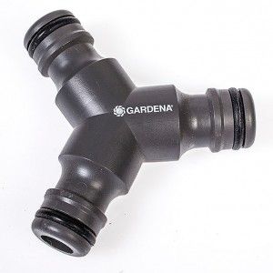 GARDENA Y-Stück 934-50 für 1/2' und 3/4' Schlauchstücke 