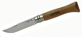 OPINEL Messer Gr. 6 mit Klingensperre Heftlänge 9,5 cm, rostfrei 