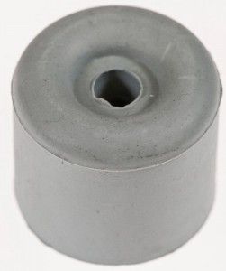 Gummi Türpuffer grau 30 mm Durchmesser, 26 mm hoch 