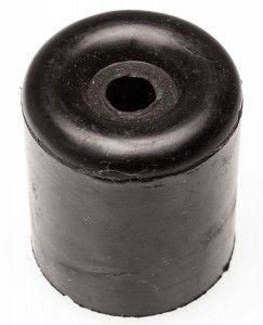 Gummi Türpuffer schwarz 30 mm Durchmesser, 26 mm hoch 